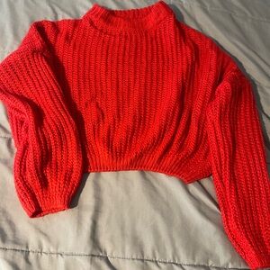 Knit oversized sweater